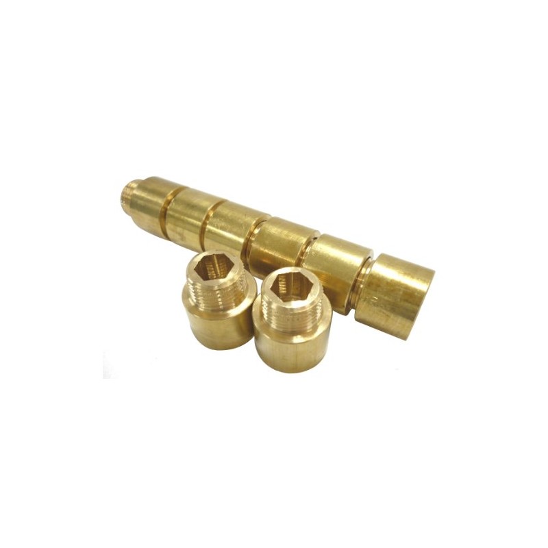 SANEI [Pipe Fittings] Polygonal Hole Zarbo 8 Pieces Nominal 13