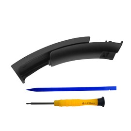 Knomix Replacement Slider Cover Outer & Inner Replacement Parts for Sony WH-1000XM3 WH1000XM3 fit Both Left and Right Side(Only One Pair,Not 2 Pair)-Black