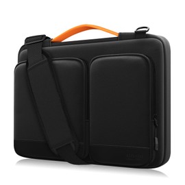 Alfheim 14-14.2 inch Laptop Case Sleeve, Waterproof Shock-Resistant Lightweight Shoulder Bag, Notebook Briefcase Compatible with Macbook Pro 14 inch
