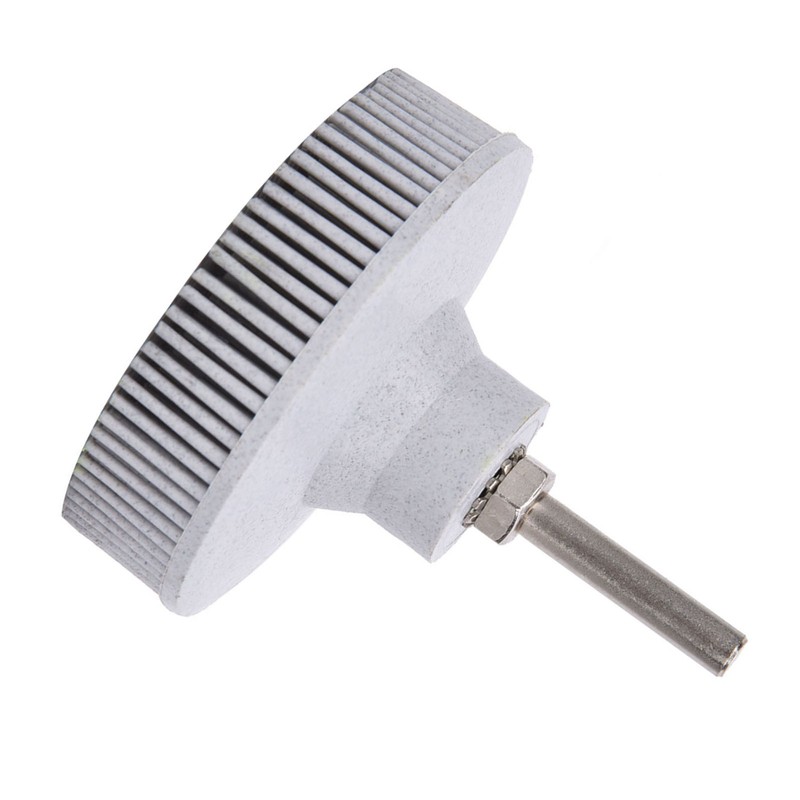 3 Inch Bristle Disc Emery Rubber Abrasive Brush Deburring Polishing