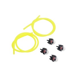 Fuel Line with Primer Bulb for Chainsaws and Trimmers - Compatible with Husqvarna 235, 236, 240, 340, 345, 350, 353, 440, 445, 450, 460 -Fits Weedeaters 123L, 225, 232L, 227L, 240L, 322L- 503936601