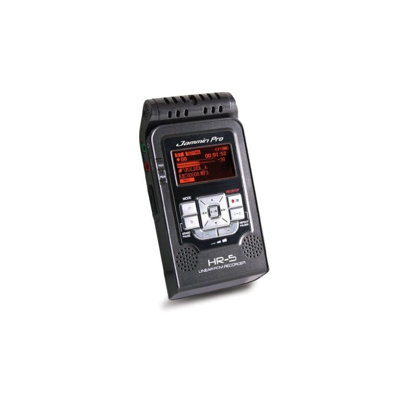 Jammin Pro HR5BLACK Studio Flash Recorder, Black