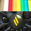 Nikkalite Reflective Pre-Cut Center Cap Hash Mark Decal for Dodge