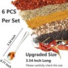 6 PCS Tiny Stainless Steel Spoons for Spices Jars, [Upgraded