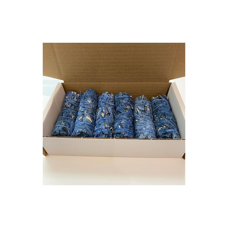 VIE Wholesale Smudge Sticks, White Sage and Nag Champa 4",