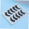 Ipetboom Handmade Eye Lashes 5 Pairs Fake Lashes Natural Tool