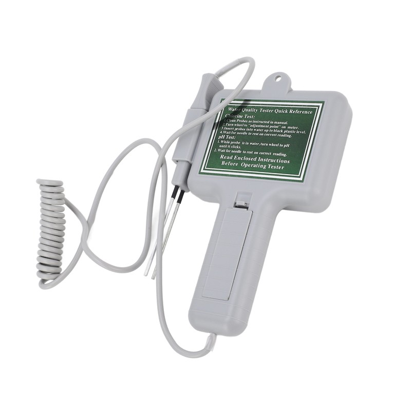 Portable PH Tester Chlorine Meter Swimming Pool Spa Water Quality