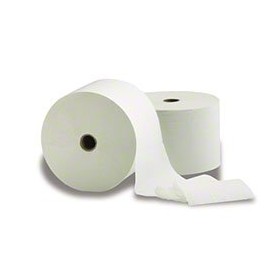 VONDREHLE PR470 Preserve 2-Ply Porta-Roll White Bath Tissue; Case of 24 Rolls; Roll has 3.9" Width and 5.8" Diameter; Small 3/4" Core