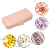 yueton 1Pack Mini Compartment Plastic Organizer Small Multifunctional Organizer Portable