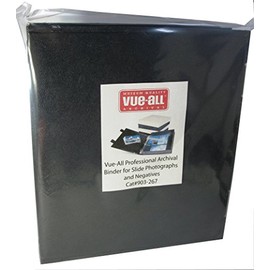 Vue-All Professional Archival Binder for Slide Photographs and Negatives
