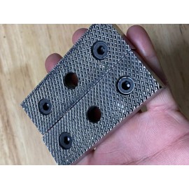 Craftsman 5/16-18 Craftsman model 05191 Vise Jaw Screws  Retainers 30 degree 7/16 0.438