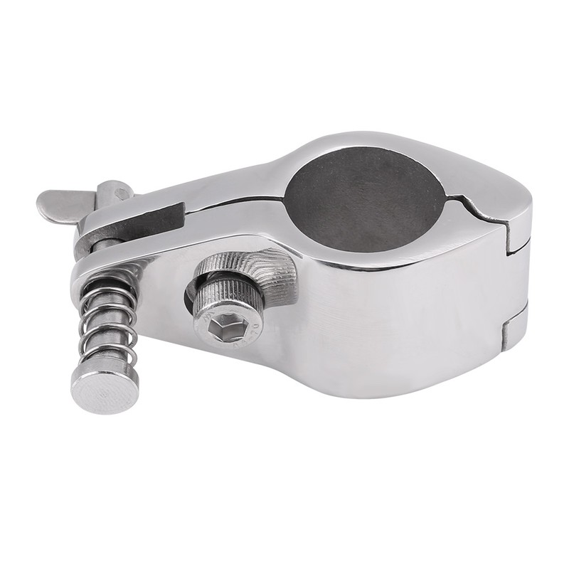 7/8" Stainless Steel Marine Boat Jaw Slide Hinged Bimini Top