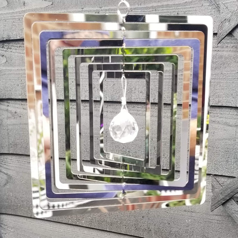 SK Style Stainless Steel Wind Spinner For Home Or Garden