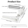 Weielt Toilet Flush Handle Eeplacement Kit Zinc Alloy Metal Toilet