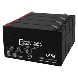 Mighty Max Battery 6V 1.3AH Lifeline H101 Communicator Medical Battery - 4 Pack