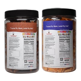 Healthy Master Soya Chips and Ragi Chips, Indian Gluten-Free Savory Vegan Snacks for Adults & Kids Low Fat Crunchy Snacks High Protein & Fibre rich, Pack of 2 (5.29 Ounces) Each