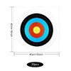 40cm Standard Archery Shooting Targets Paper, 20 Sheets Bullseye Archery