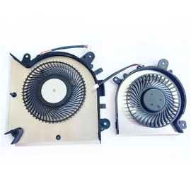 Fleshy Leaf NEW CPU+GPU Cooling Fan Replacement for MSI GF63 GF65 Thin MS-16R1 MS-16R2 MS-16R3 MS-16R5 WF65 PABD08008SH N413 PAAD06015SL N433