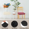 sourcing map 2Pcs Stretch Jacquard Seat Covers, Dining Chair Seat