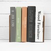 Brosisincorp Walnut Wood Book Ends, Heavy Duty Bookends for Shelves