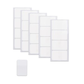 500pcs Sticky Index Labels, Writable Blank File Tabs Signature Tags Message Classify Notes Stickers for Pages Book Markers Documents Notebooks Office School Supplies