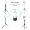Andoer 190cm/74.8 Inch Portable Aluminum Alloy Photography Light Stand Reverse