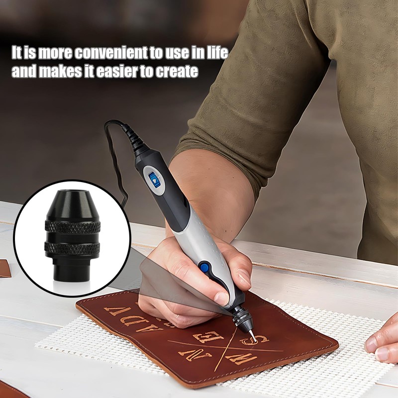 4486 Drill Chuck Adapter Pack of 2 Quick Fixing Compatible