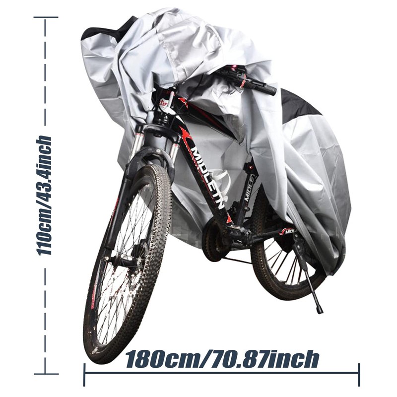 Funda de Bicicleta, Funda para Bicicleta Impermeable, Prueba de Polvo