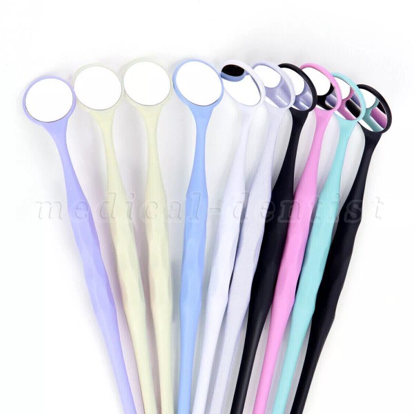 Unbranded Dental Mirror Autoclavable Front Surface Exam Reflector Oral Mirror