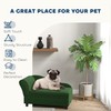 PawHut Luxury Fancy Dog Couch with Hidden Storage, Small Dog