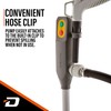 DeWay Battery-Powered Stick Fuel Transfer Pump with Hand Trigger Nozzle,
