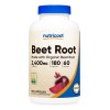 Suplemento En Cápsulas Nutricost Beet Root Raíz De Remolacha Sabor