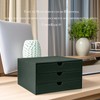 UnionBasic Document Organizer, 3-Drawer File Cabinet Document Storage Box, Office
