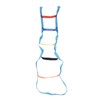 Kids Rope Ladder 6.6ft 6 Steps Colorful Climbing Rope Ladder
