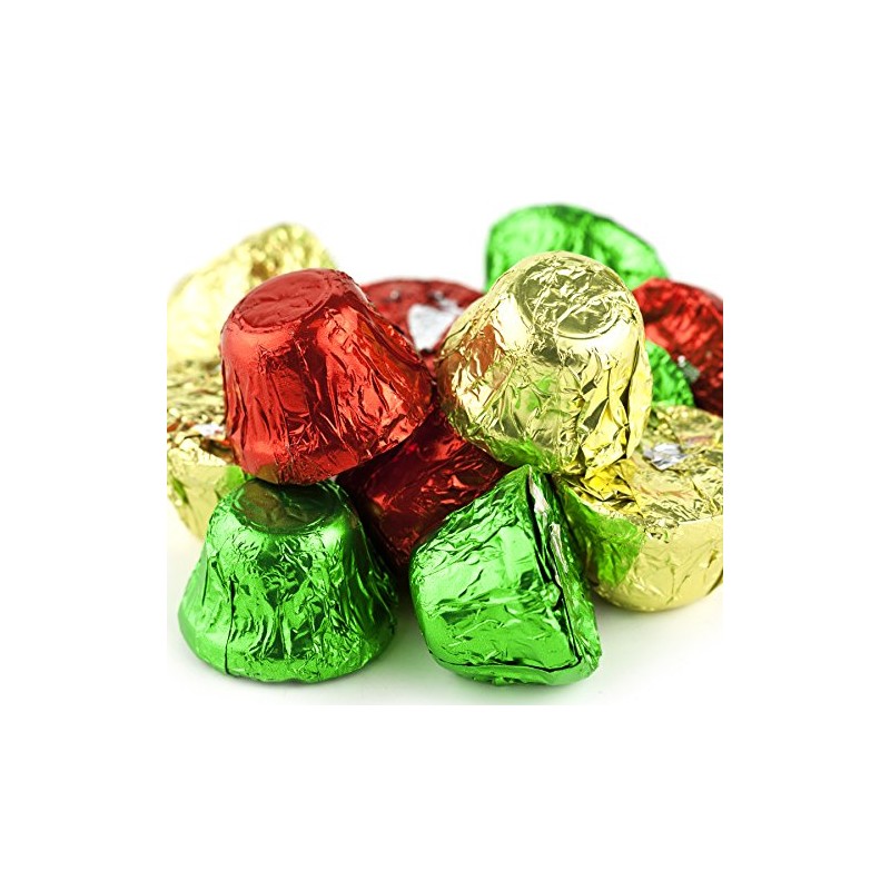 Bulk Christmas Chocolate Candy Bells, 1 Lb. Bag (Pack of