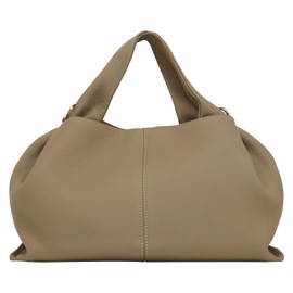 FILDENS Genuine Leather Retro Shoulder Crossbody Bag for Women, Chic Dumpling Bag and Cute Cloud Handbag for Women