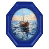 SIMON'S SHOP Picture Frames 8x10 Oval Picture Frames for Tabletop
