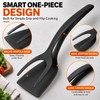 2-in-1 Grip Flip Spatula Tongs for Cooking – Easy Gripping