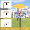 YINGYM Bird House Pole, 95 Inch Heavy Duty Bird Feeder