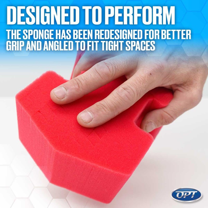 Optimum Big Red Sponge 2.0 – Better Grip and Access