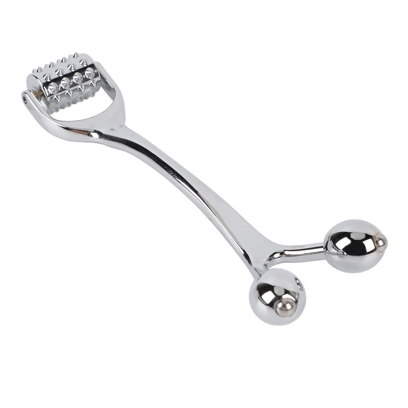 Face Roller Massager Zinc Alloy Deep Tissue Massage Multifunction Comfortable