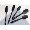 KITCHENLOVE Premium 600°F Heat Resistant 5 Piece Silicone Spatula Set