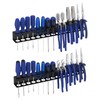 iCHKED Screwdriver Organizer Wall Mount, Screw Driver Holder,Metal Plier Rack