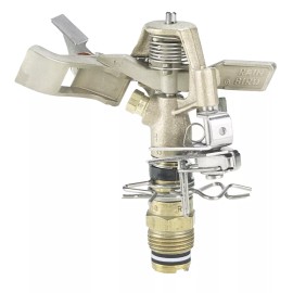 Rain Bird 1/2" Rain Bird 25BPJ Part/Full Circle Brass Impact Sprinkler - 9/64", No, 1