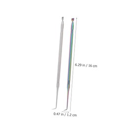 Minkissy 2pcs Stainless Steel Eyelash Lift Rod Lash Lift Tool Lash Separator for