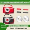 Quuylin 2 pezzi Tagliacarte per rotoli di carta regalo