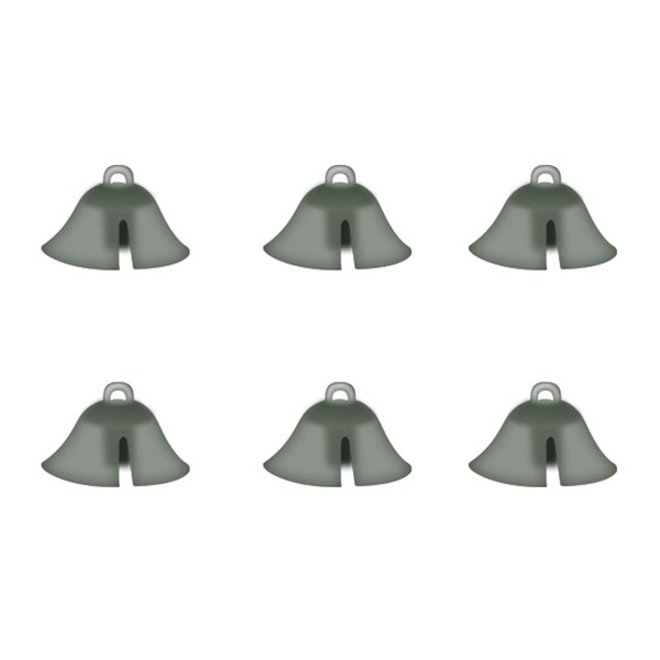 Banglijian Hearing Aid Ear Domes, 6 Ear Domes Open Design