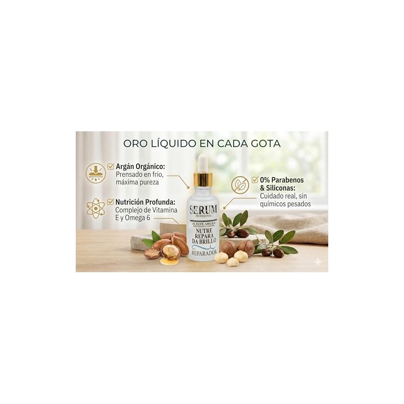 Sérum Capilar Anti Frizz con Protector Térmico AMAIA’S 80 ml