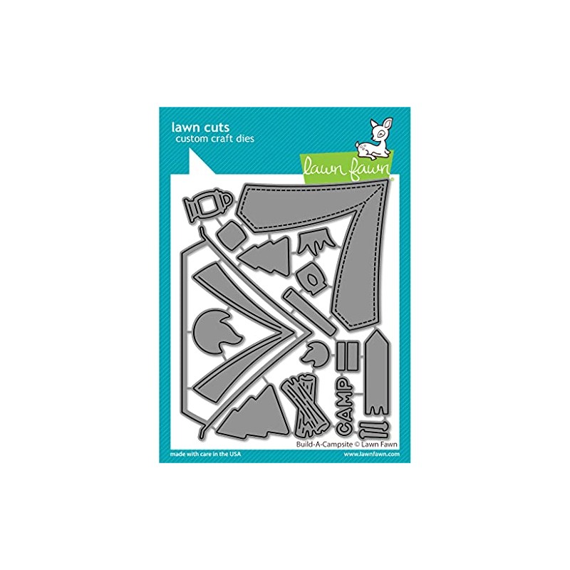 Lawn Cuts Custom Craft Die-Build-A-Campsite