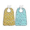 Tosiyoi Nursing Apron, For The Elderly, Meal Apron, Large, Satin